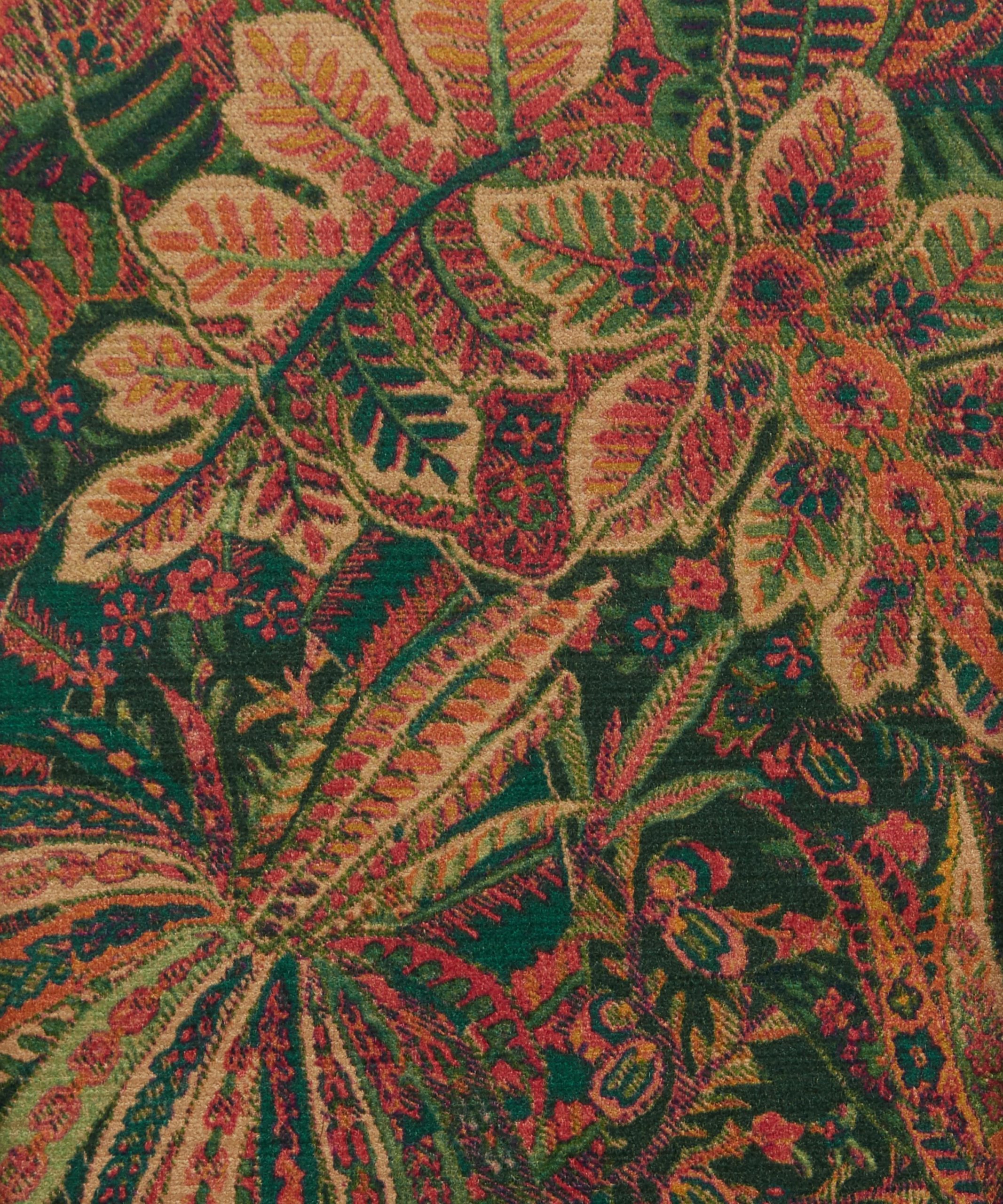 Shand Voyage Vintage Velvet in Jade - Indoor | Liberty Fabrics