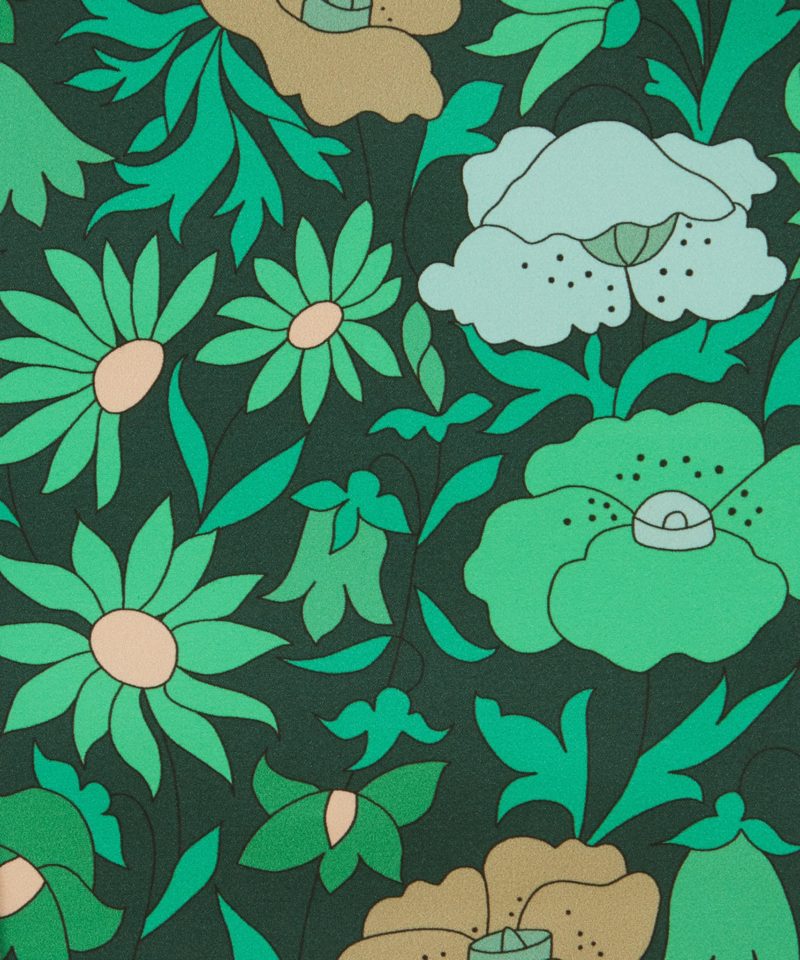 Poppy Meadowfield Cotton Sateen in Jade - Indoor