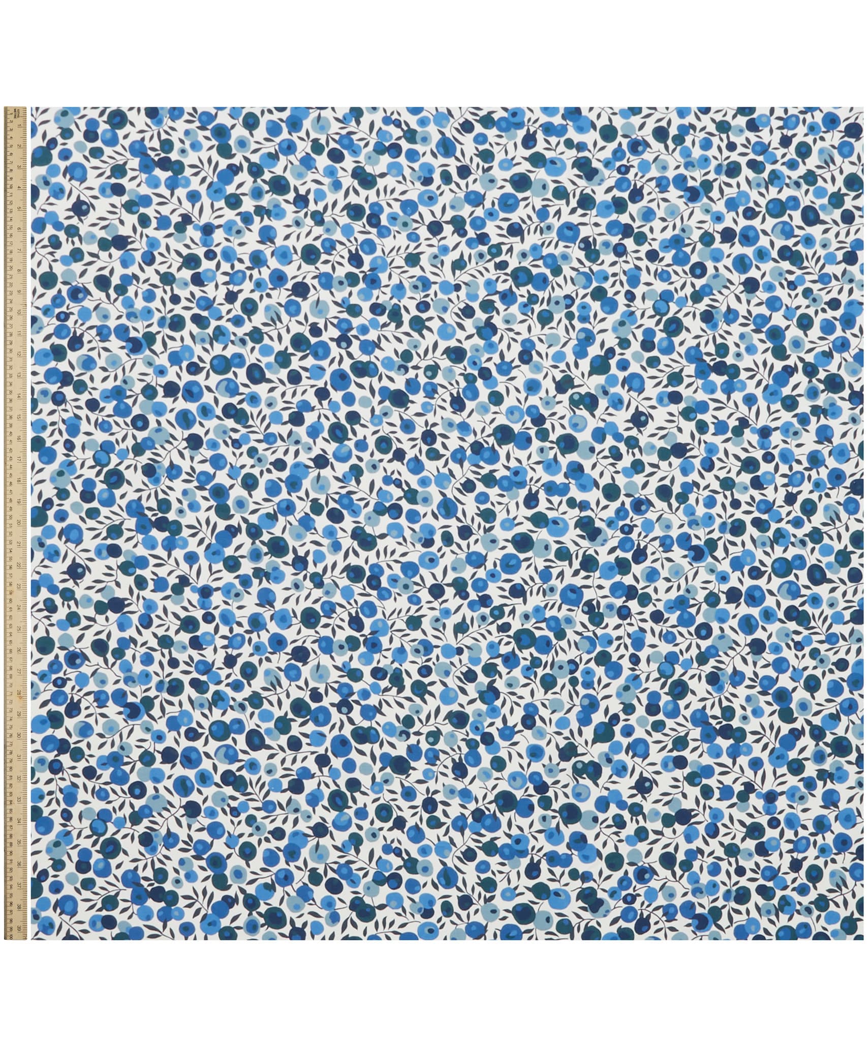 Wiltshire Blossom Landsdowne Linen in Lapis - Indoor - Image 2