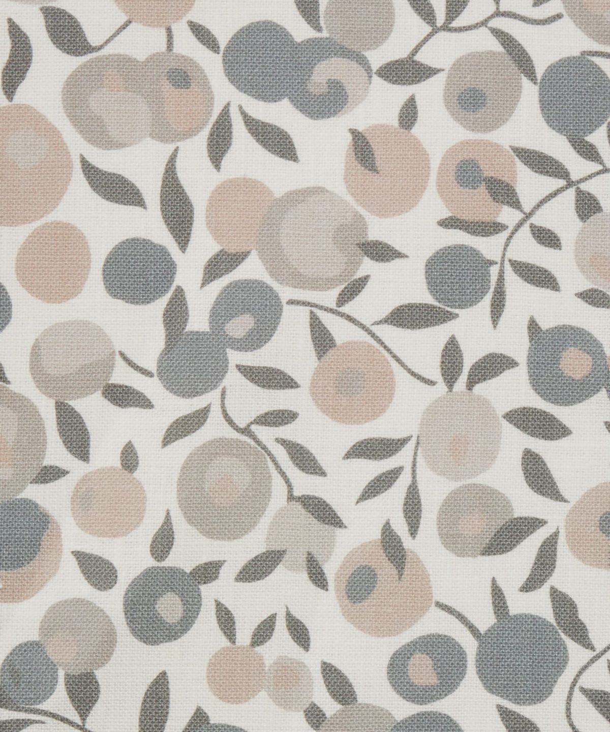 Wiltshire Blossom Landsdowne Linen in Pewter - Indoor