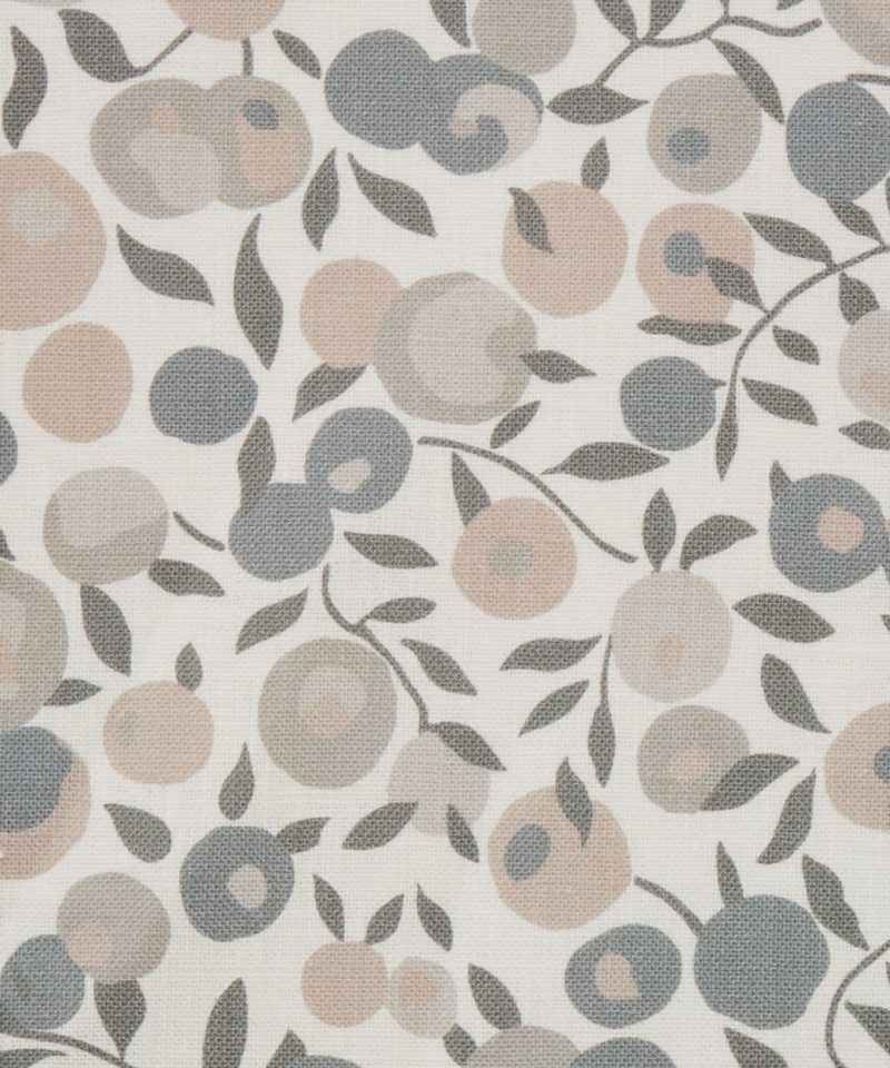 Wiltshire Blossom Landsdowne Linen in Pewter - Indoor