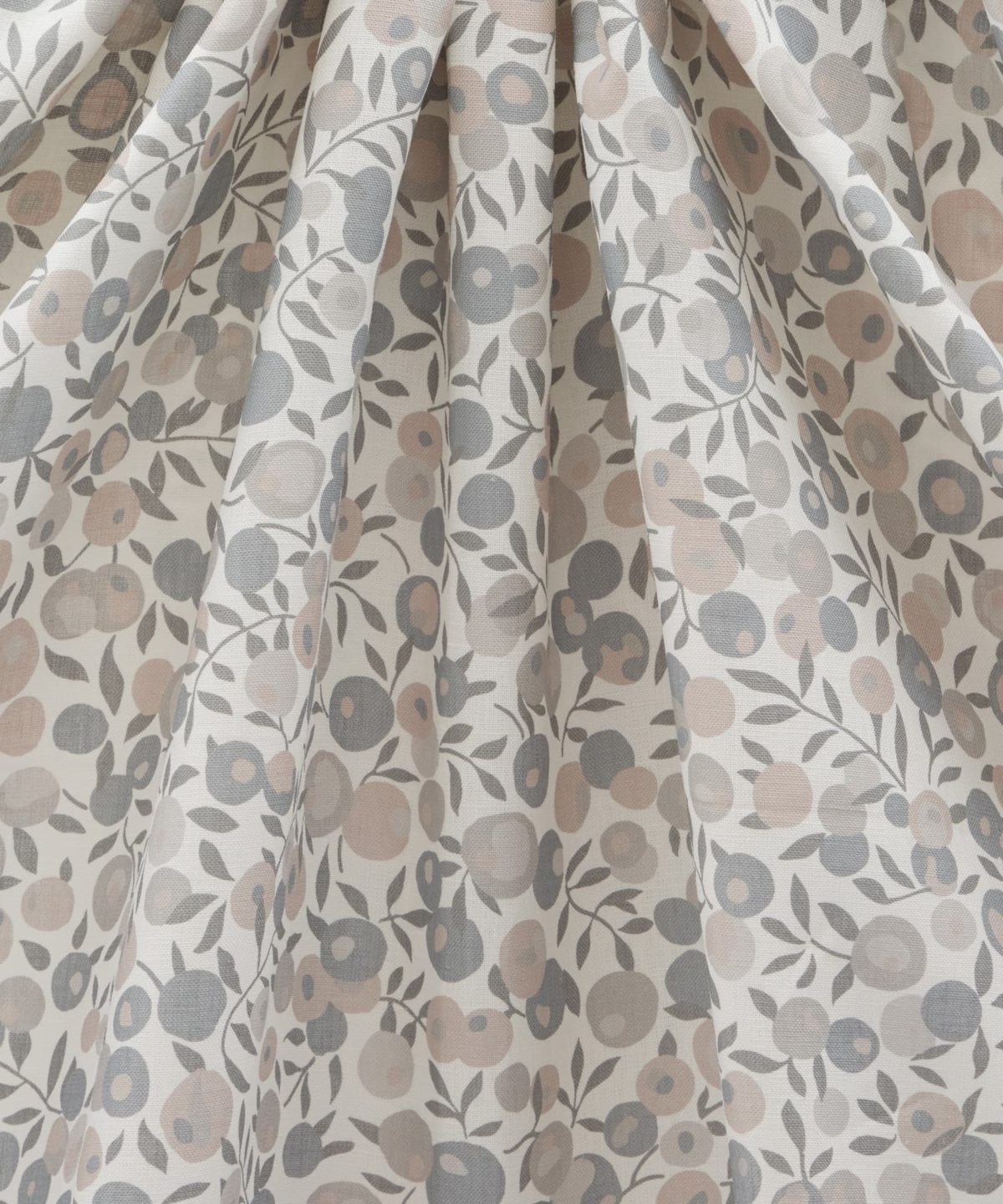 Wiltshire Blossom Landsdowne Linen in Pewter - Indoor - Image 3