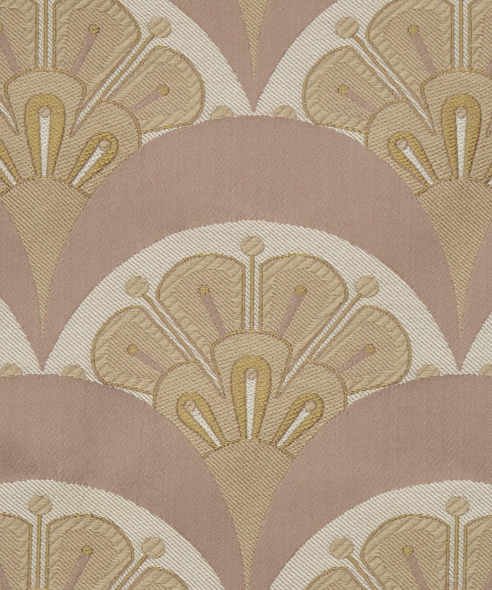 Deco Scallop Multi Jacquard in Lacquer - Indoor