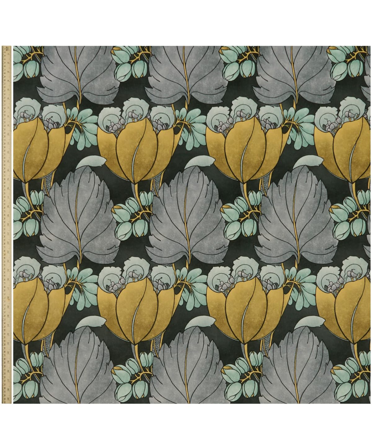 Regency Tulip Wellington Velvet in Pewter Dark - Indoor - Image 2