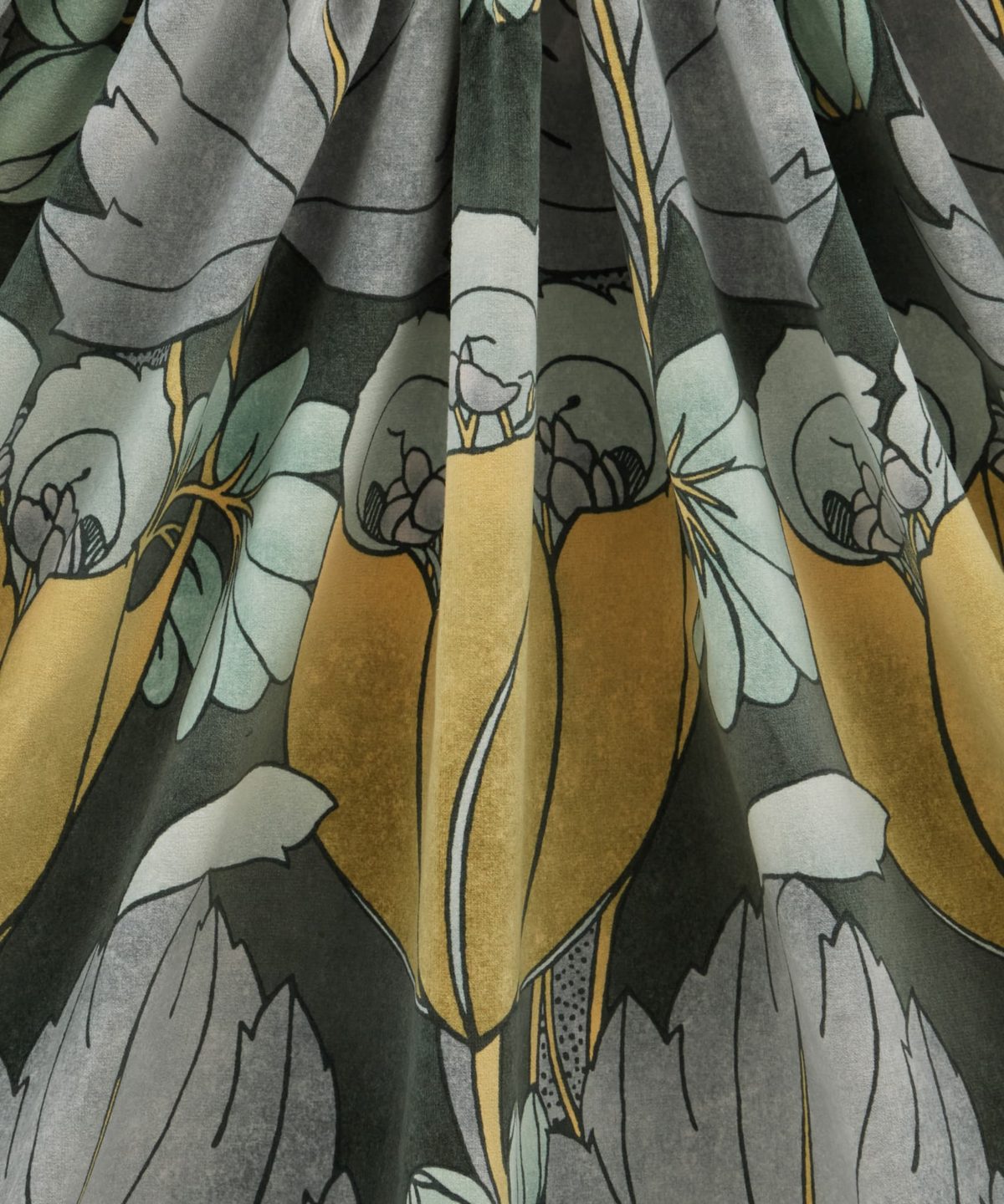 Regency Tulip Wellington Velvet in Pewter Dark - Indoor - Image 3