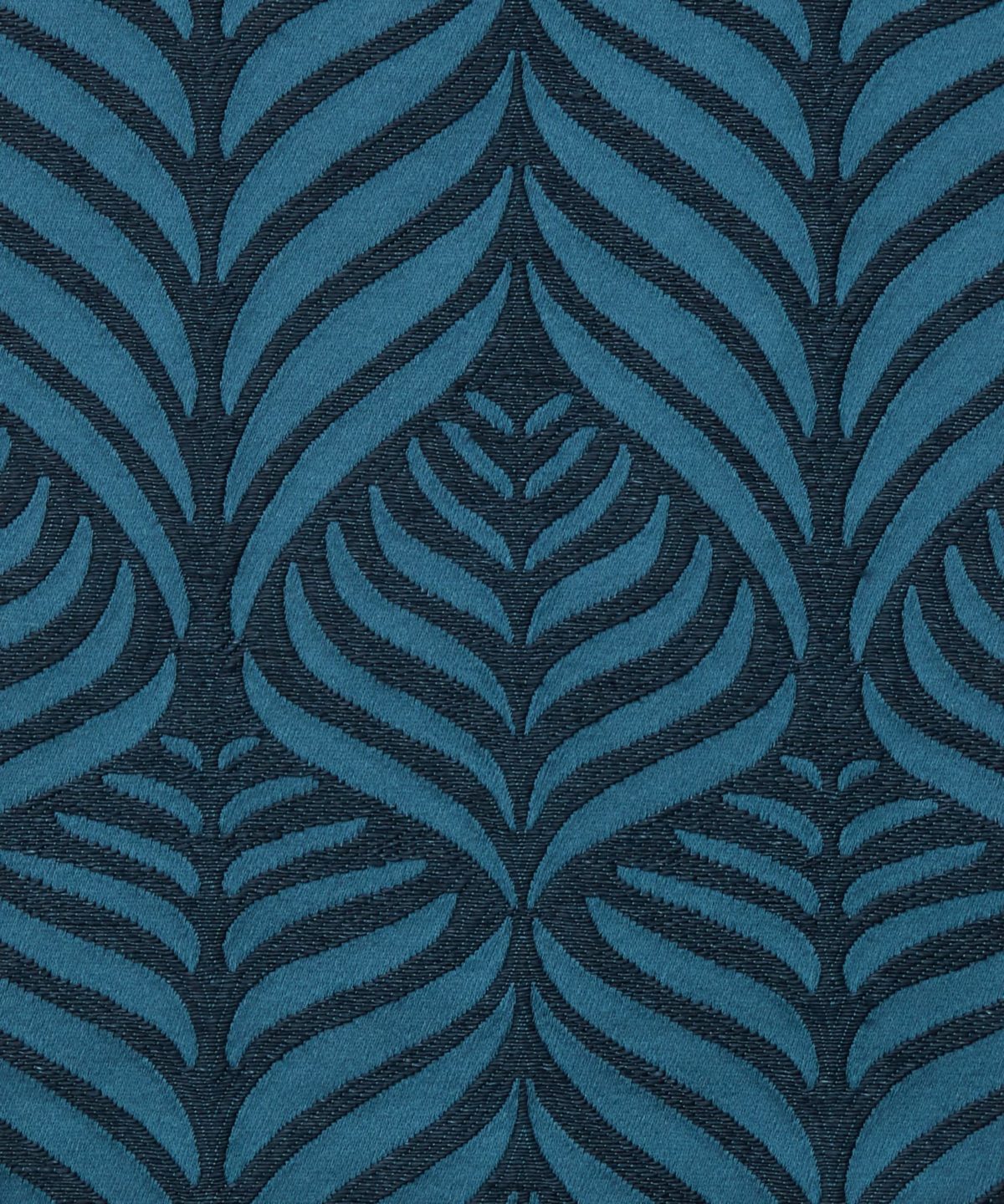 Quill Weave Yarn Jacquard in Lapis - Indoor