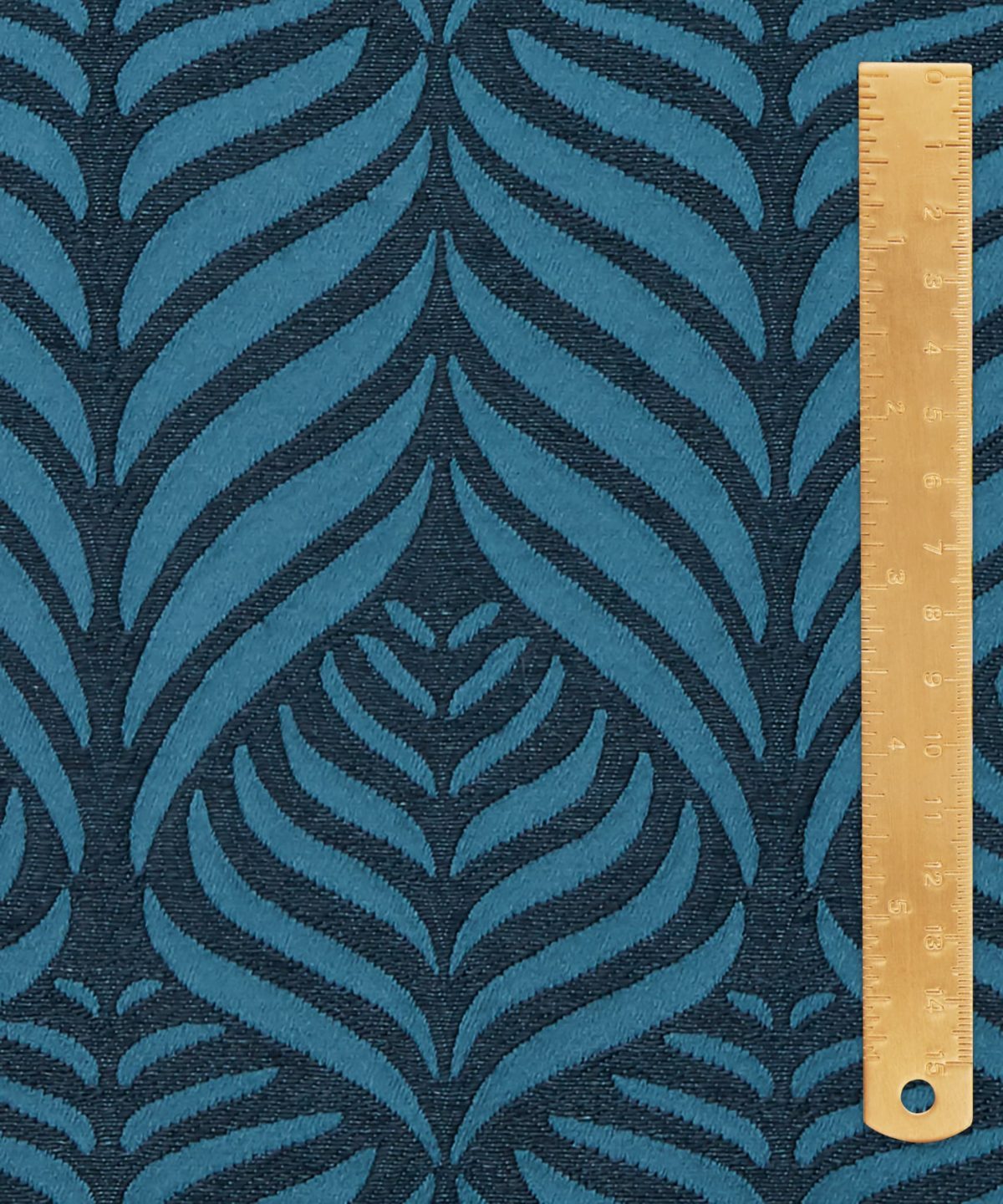 Quill Weave Yarn Jacquard in Lapis - Indoor - Image 5