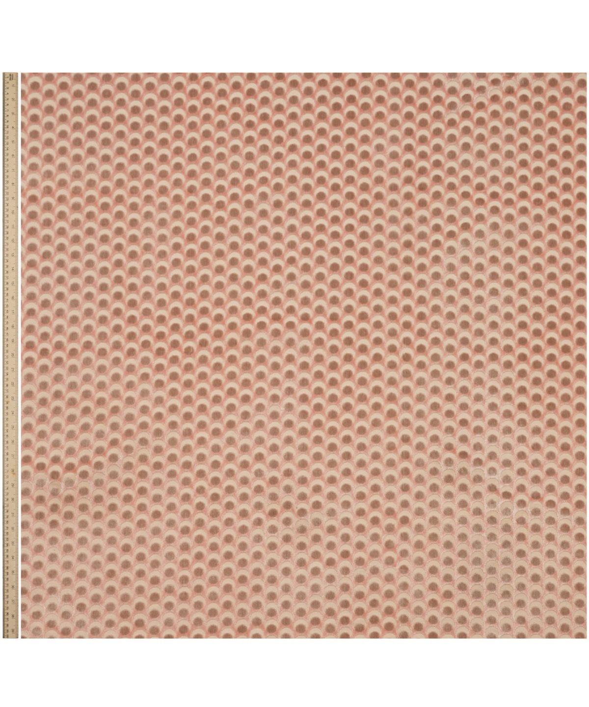 Ottoman Spot Cut Velvet in Ointment - Indoor - Image 2