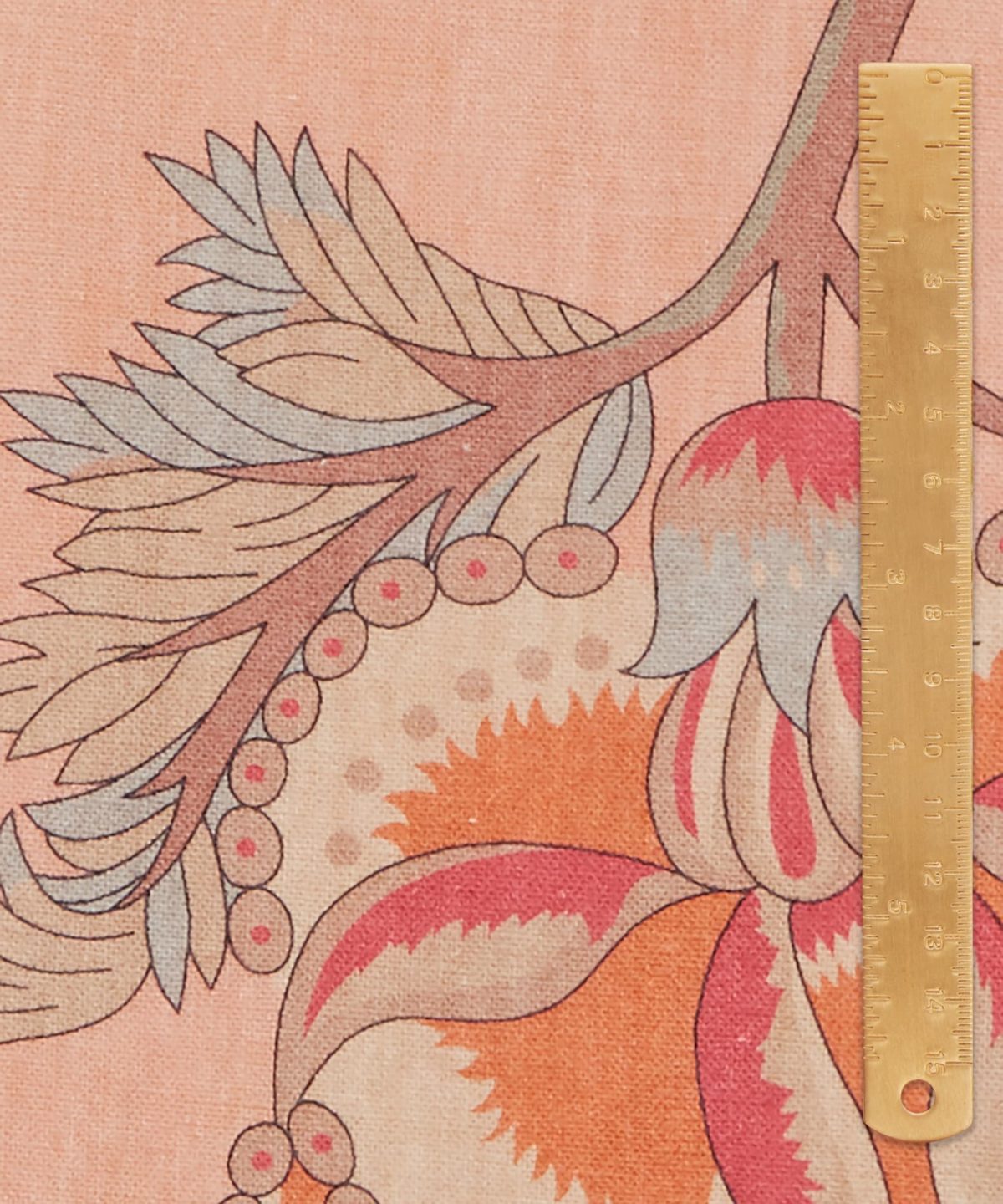Palampore Trail Landsdowne Linen in Lacquer - Indoor - Image 5