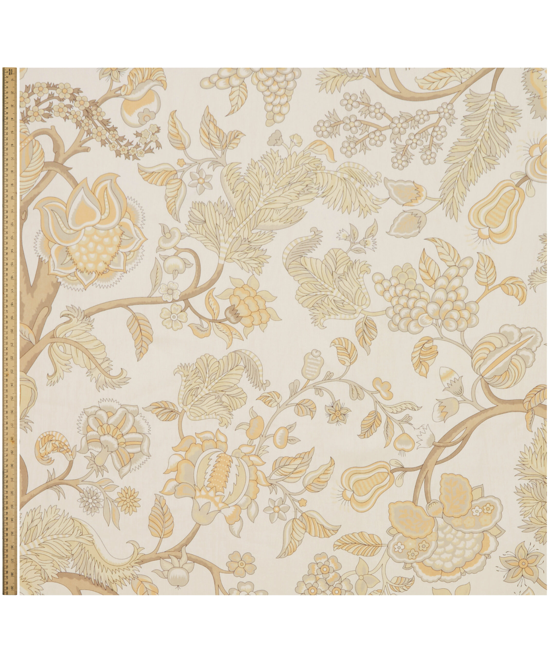 Palampore Trail Landsdowne Linen in Pewter - Indoor - Image 2