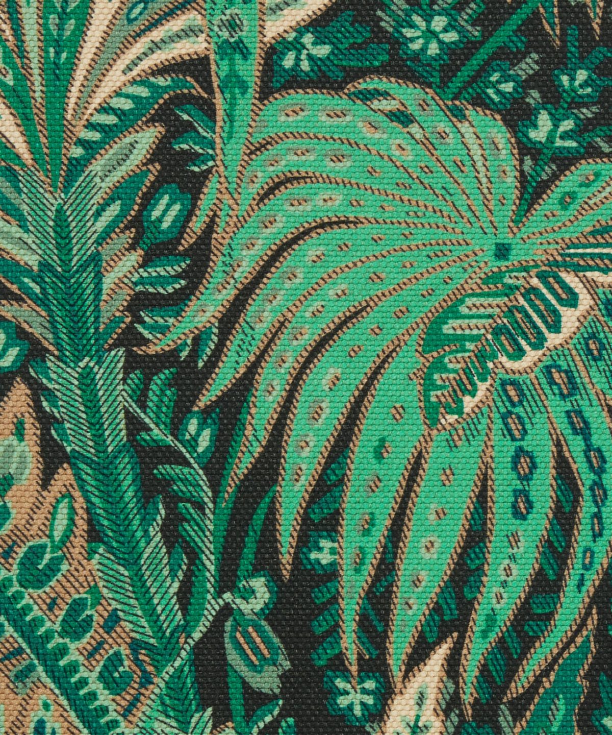 Persian Voyage Amersham Linen-Blend in Jade - Indoor