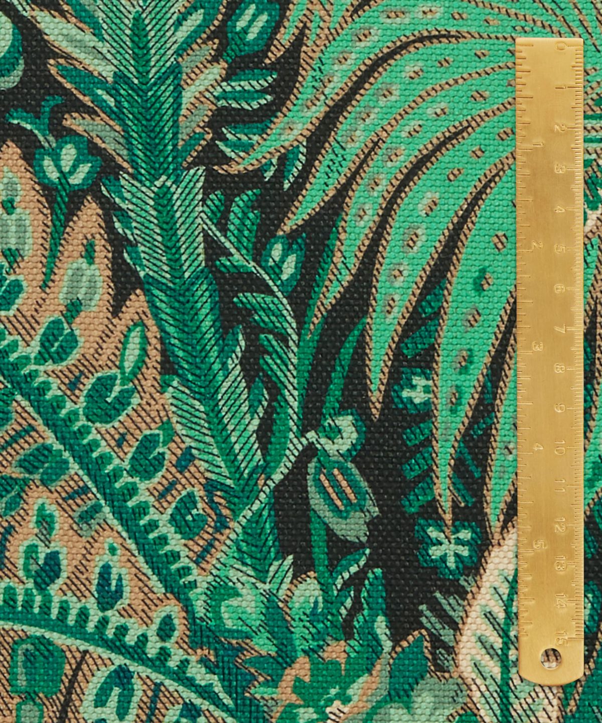 Persian Voyage Amersham Linen-Blend in Jade - Indoor - Image 5