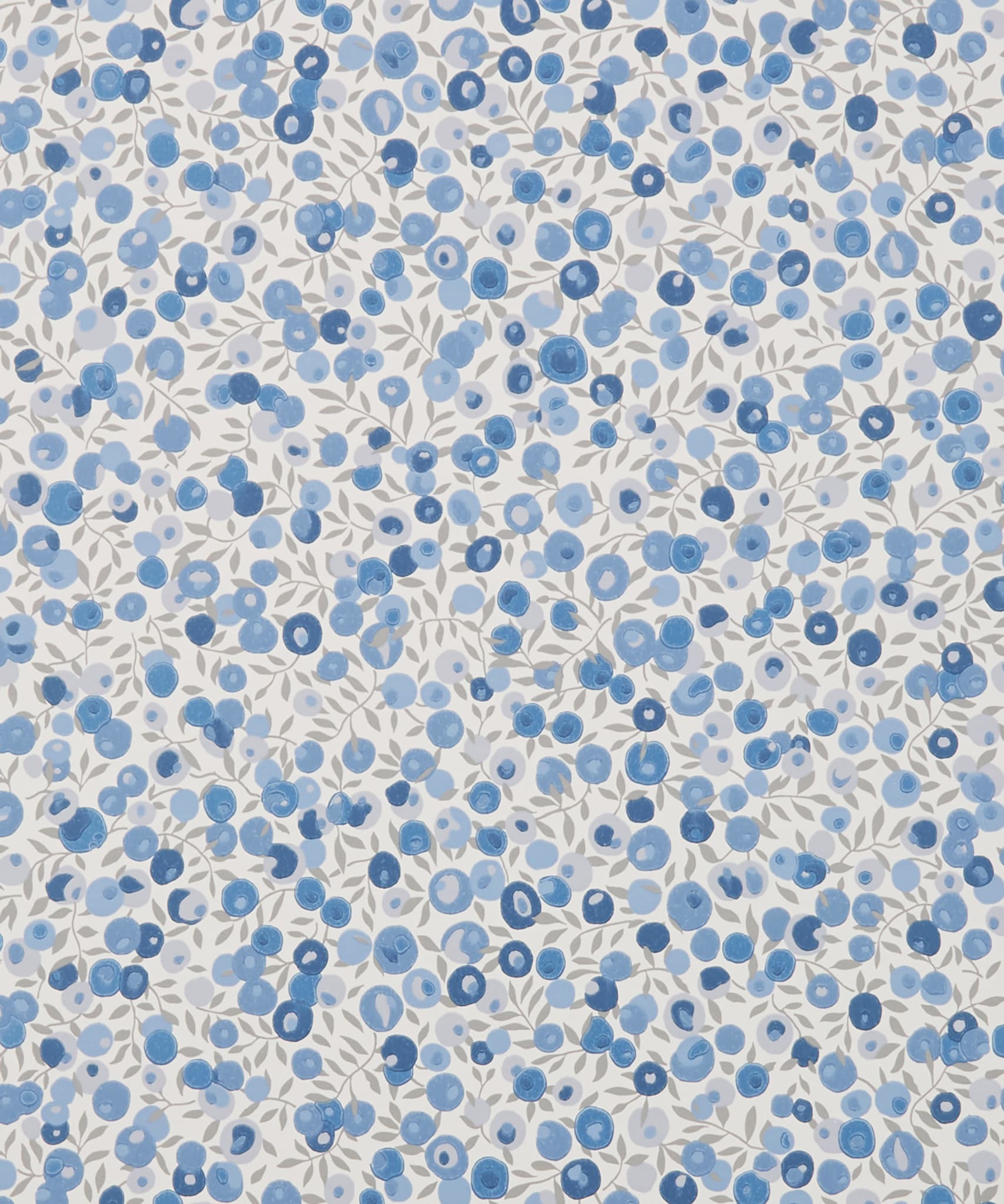 Wiltshire Blossom Wallpaper in Lapis - Image 3