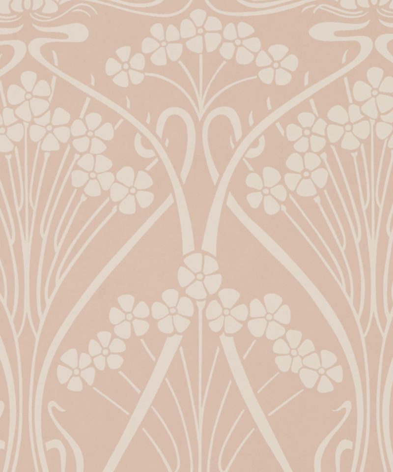 Ianthe Mono Wallpaper in Ointment
