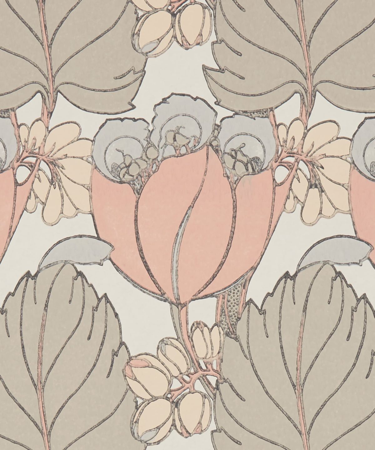 Regency Tulip Wallpaper in Ointment