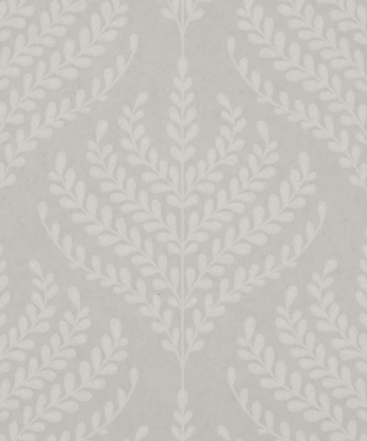 Paisley Fern Wallpaper in Pewter
