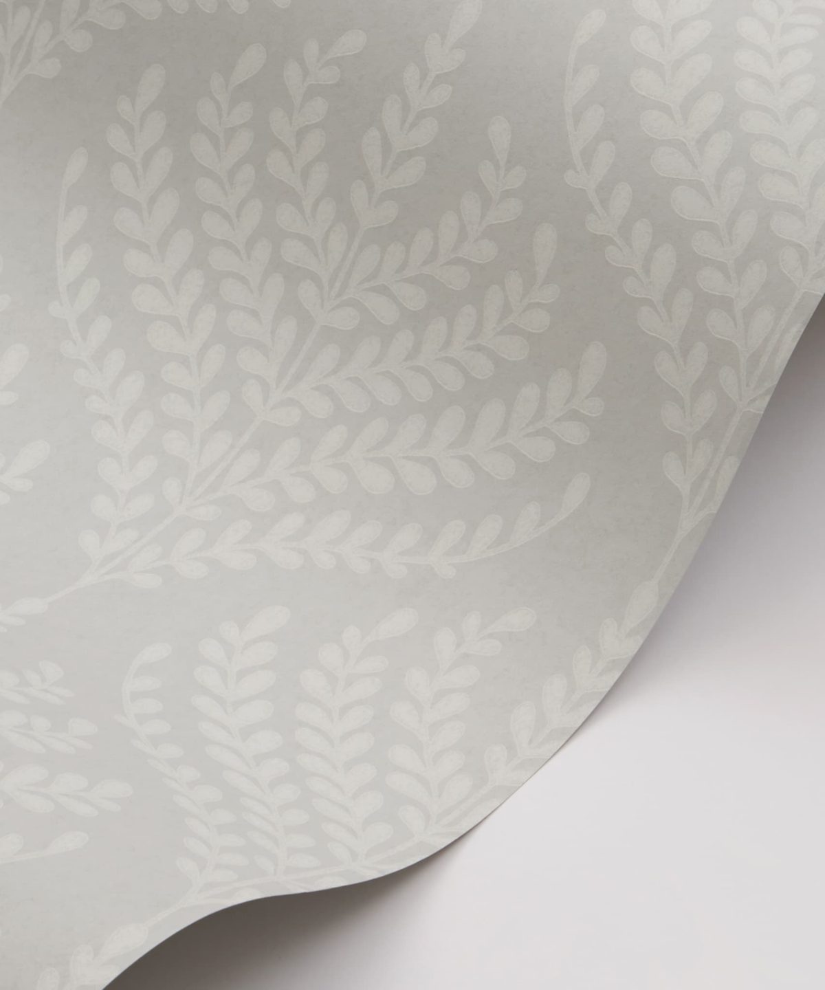 Paisley Fern Wallpaper in Pewter - Image 2