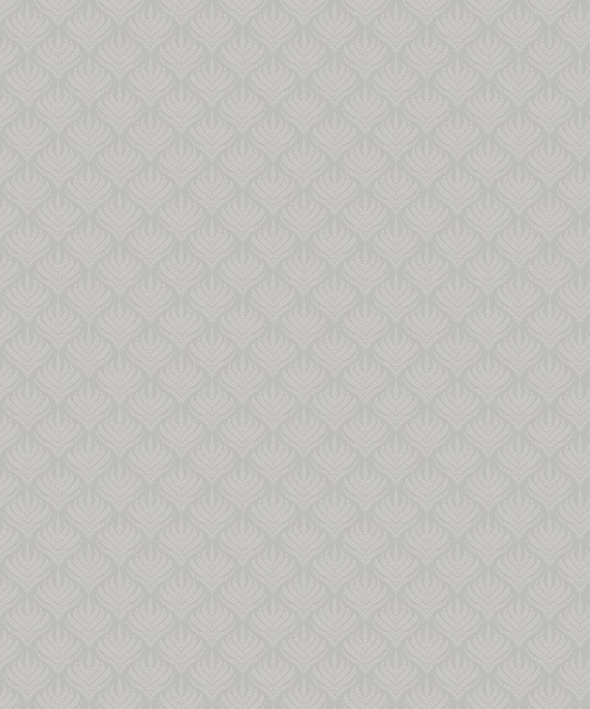 Paisley Fern Wallpaper in Pewter - Image 5