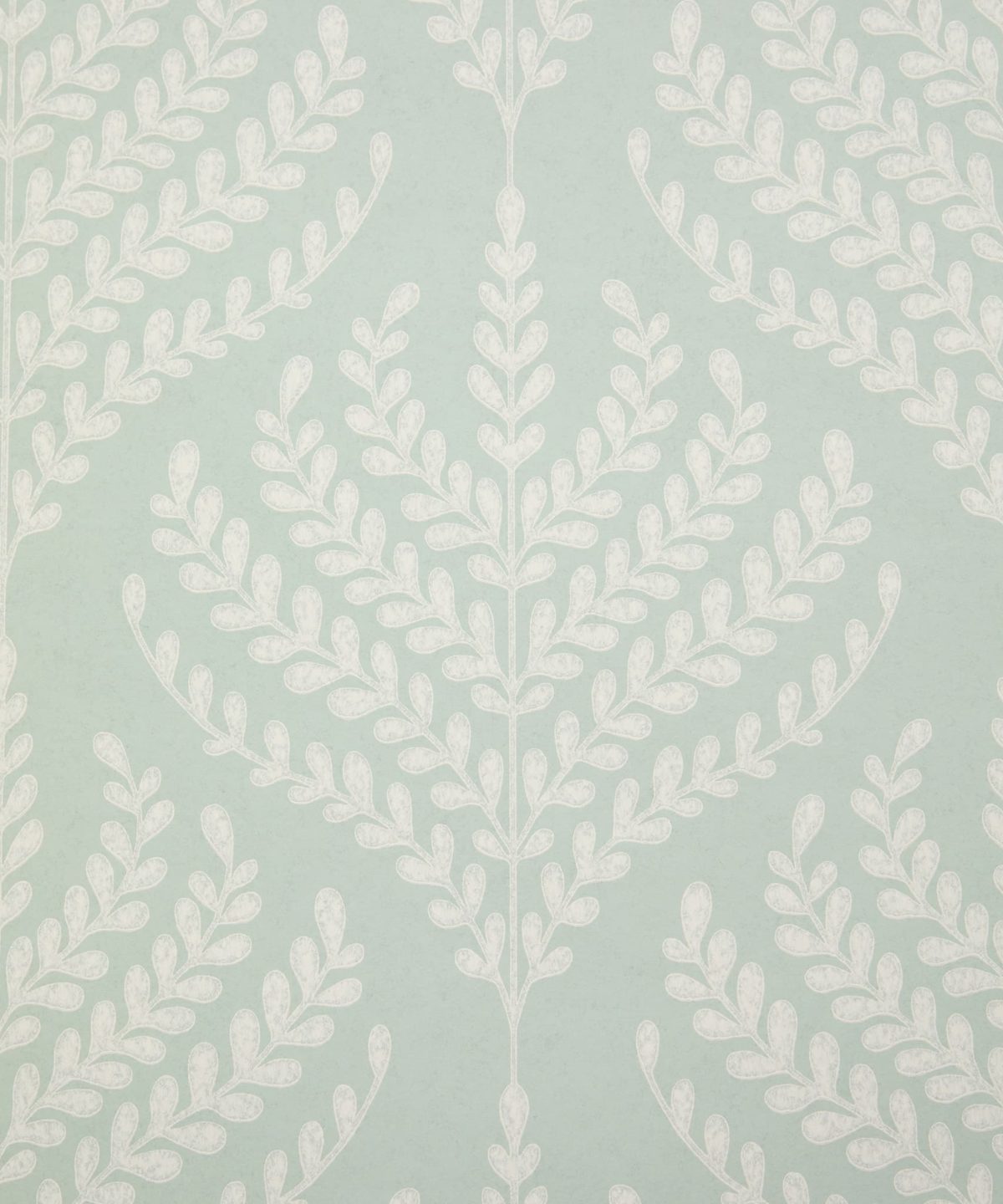 Paisley Fern Wallpaper in Salvia