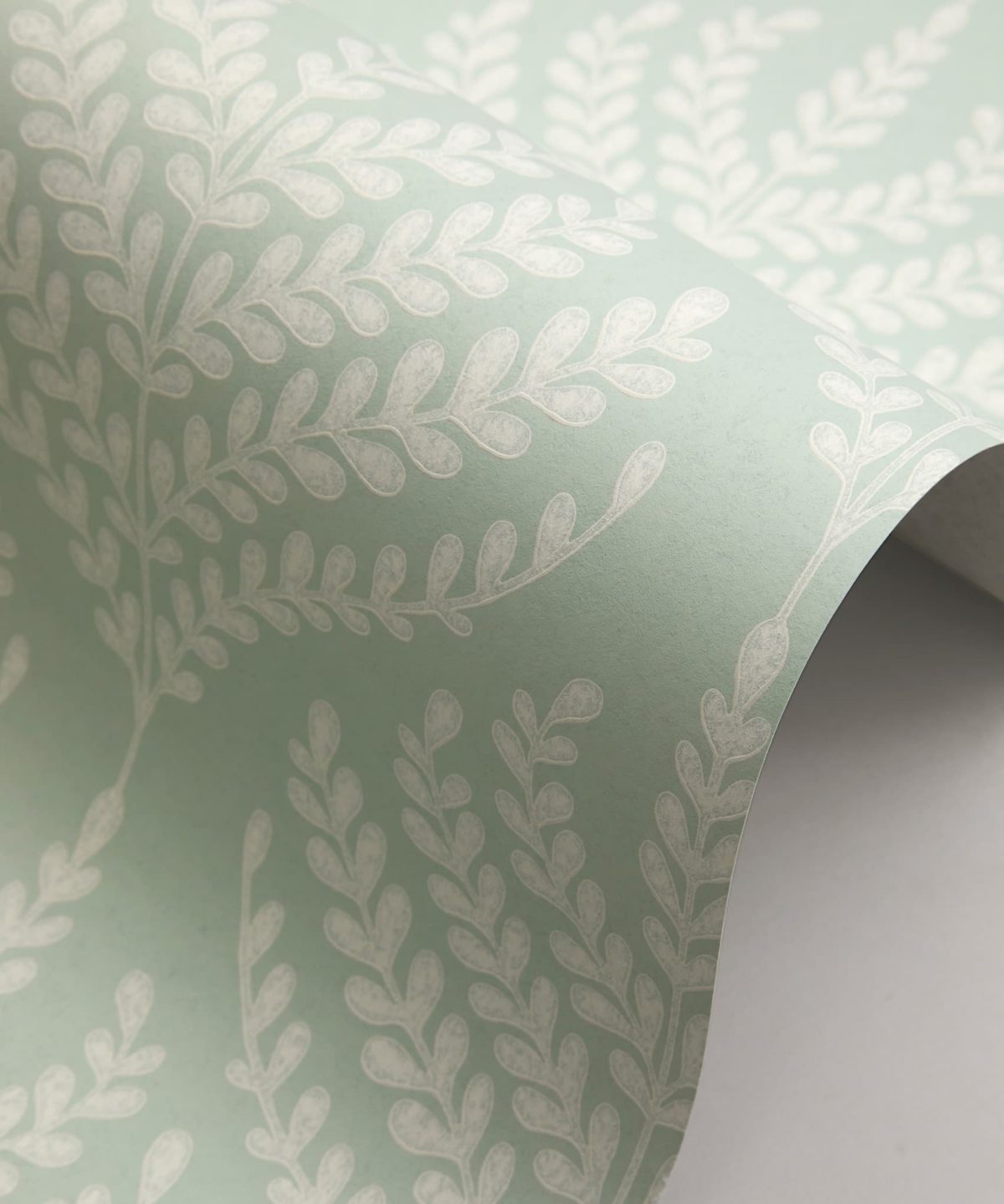 Paisley Fern Wallpaper in Salvia - Image 2