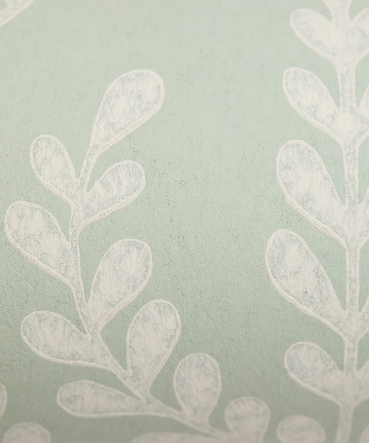 Paisley Fern Wallpaper in Salvia - Image 4