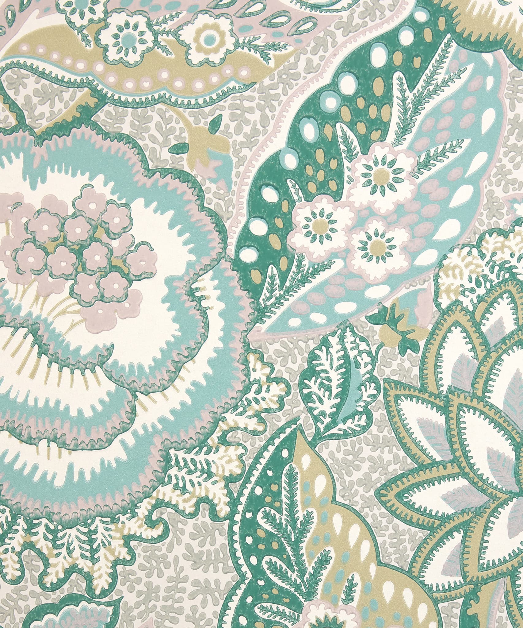Patricia Wallpaper in Jade | Liberty Fabrics