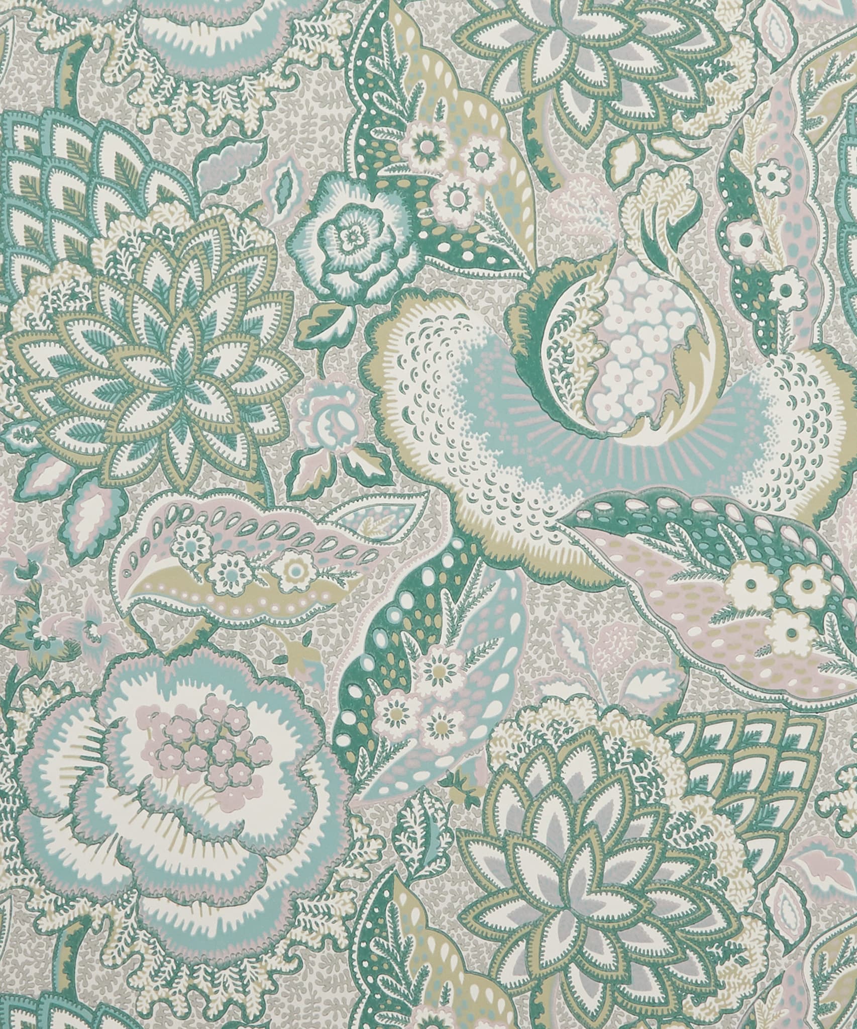 Patricia Wallpaper in Jade - Image 3