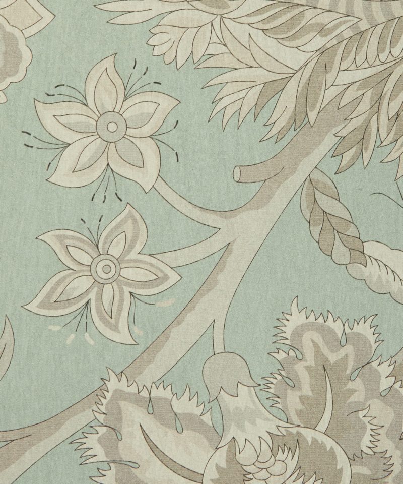 Palampore Trail Wallpaper in Lichen