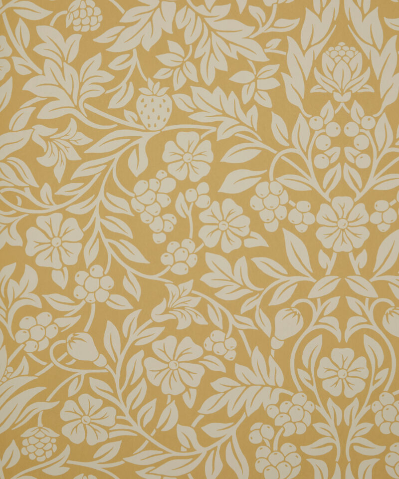 Eleni Vine Wallpaper in Fennel