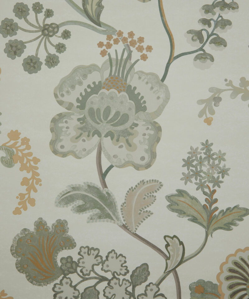 Symphony Trail Wallpaper in Lichen