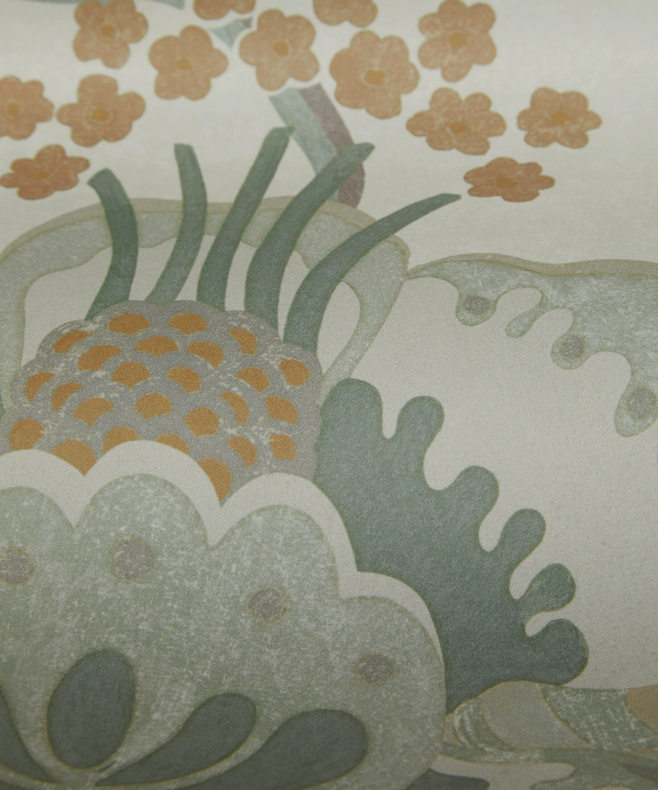 Symphony Trail Wallpaper in Lichen - Image 4