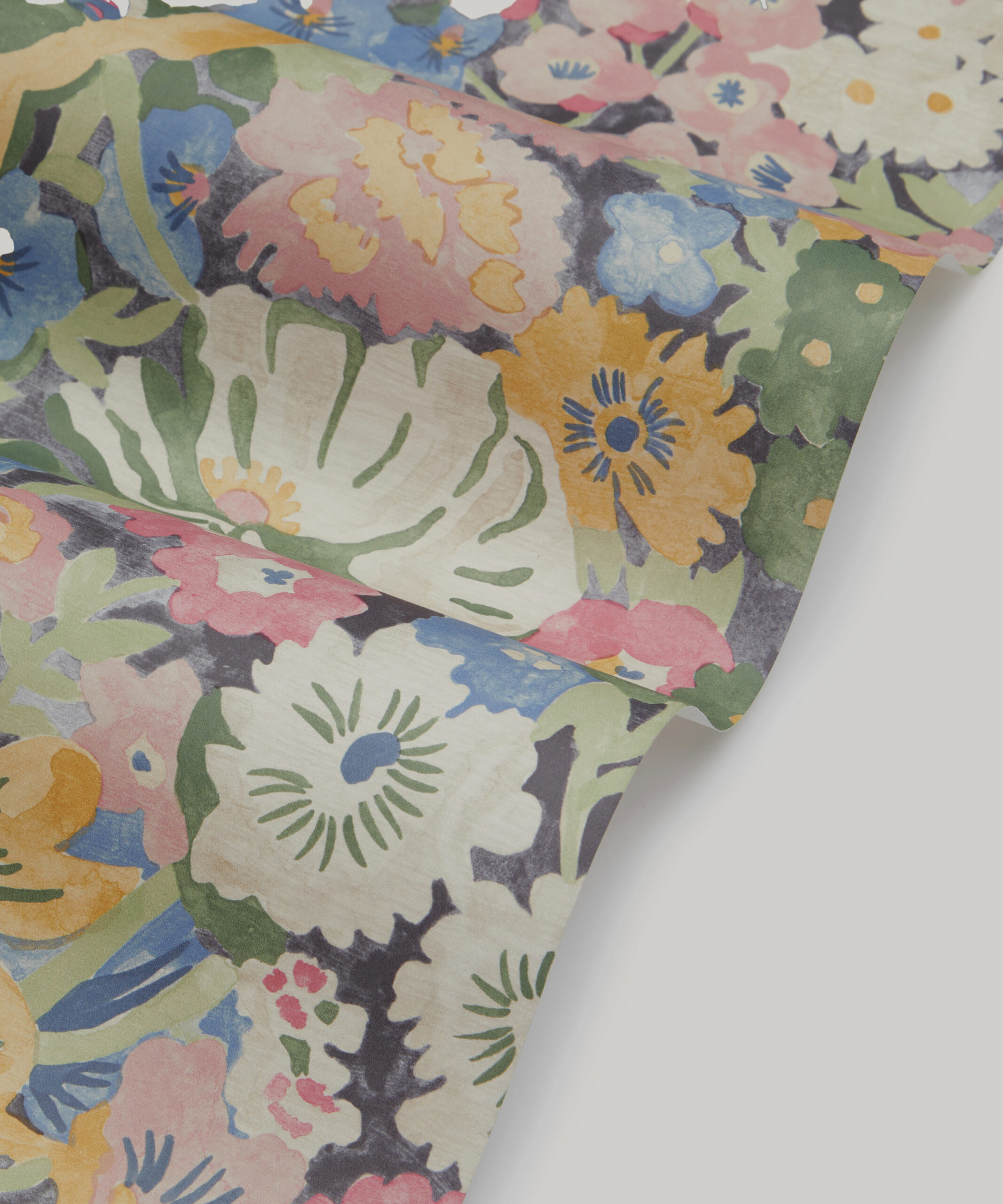 Painted Thorpe Wallpaper in Lacquer Moss - Image 3