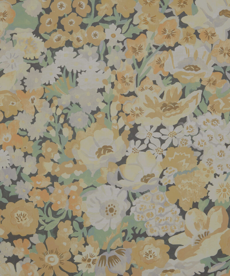 Painted Thorpe Wallpaper in Lichen