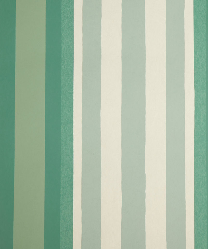 Obi Stripe Wallpaper in Jade