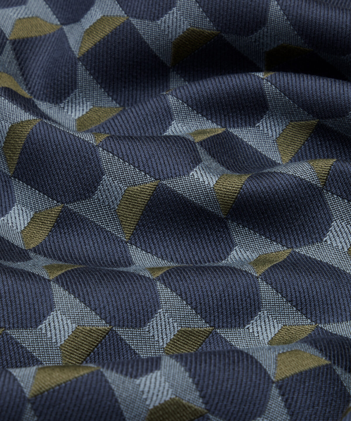 Obi Check in Smalt Blue - Indoor - Image 5