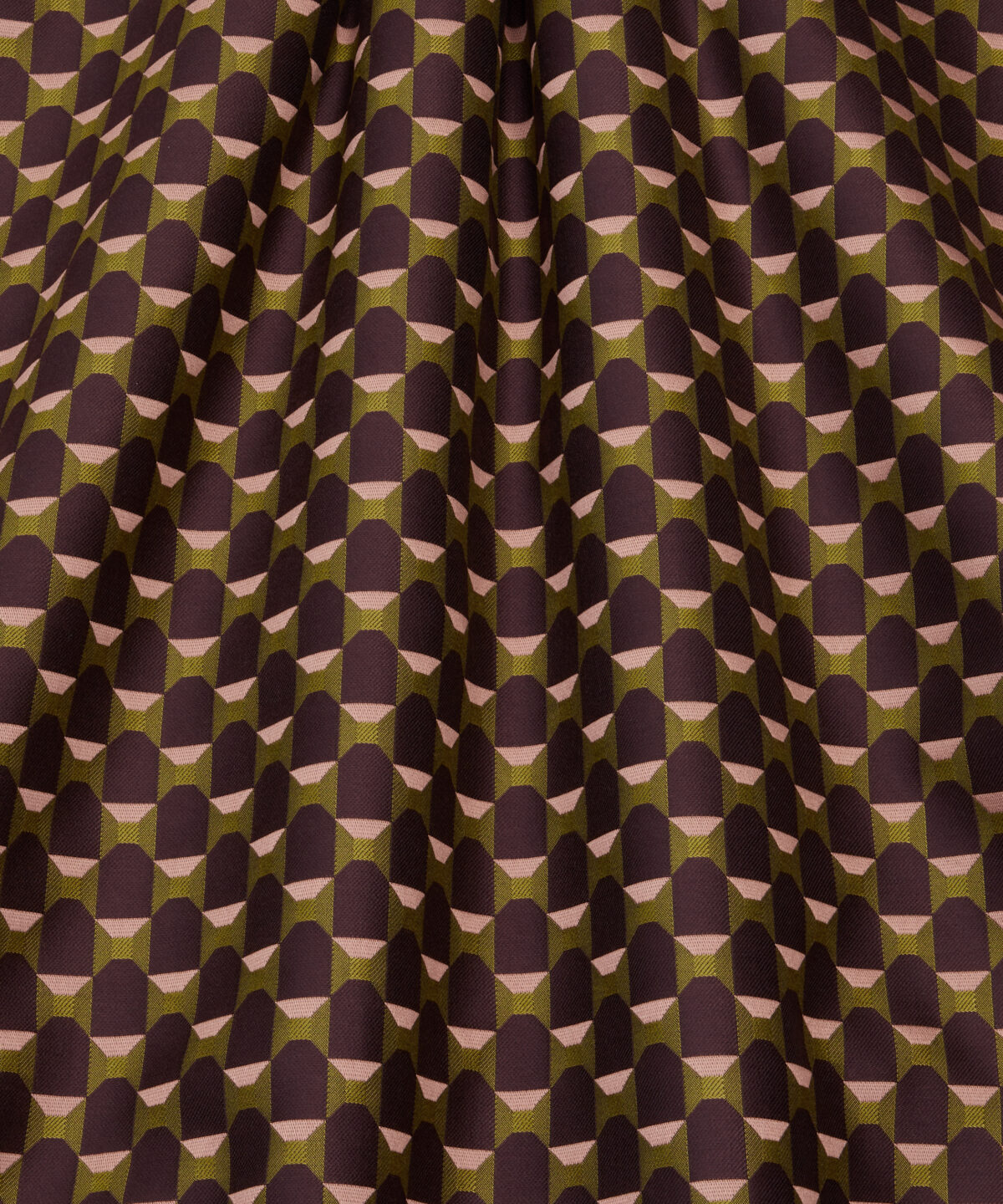 Obi Check in Brinjal - Indoor - Image 4