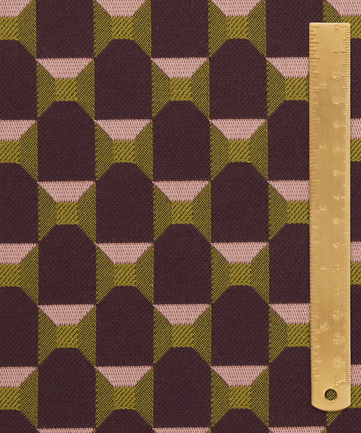 Obi Check in Brinjal - Indoor - Image 7