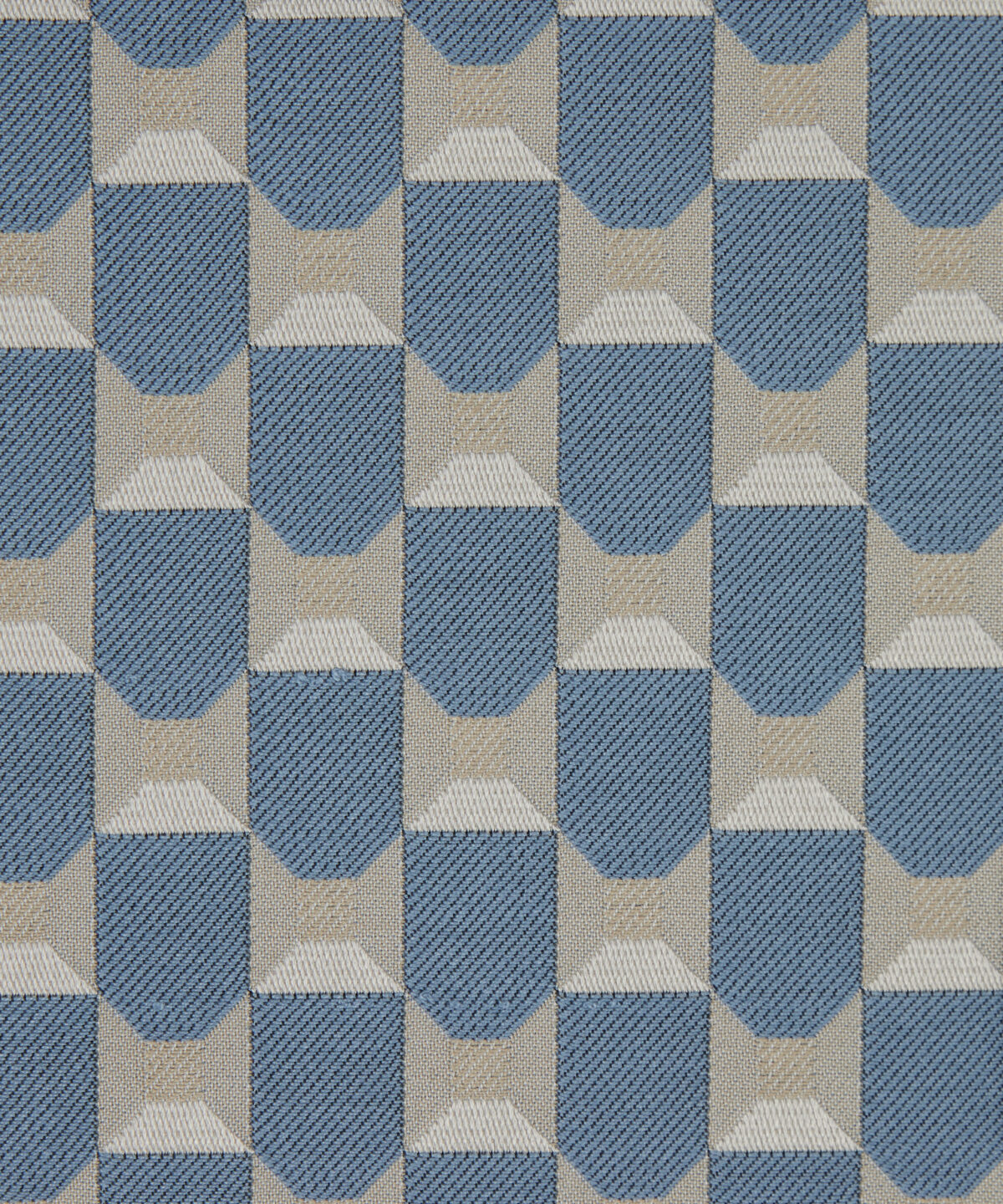 Obi Check in Flax Flower - Indoor