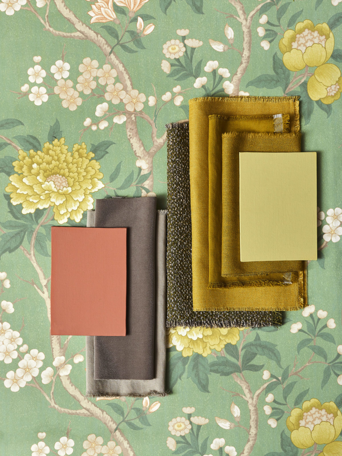Porcelain Trail Wallpaper in Jade - Image 6