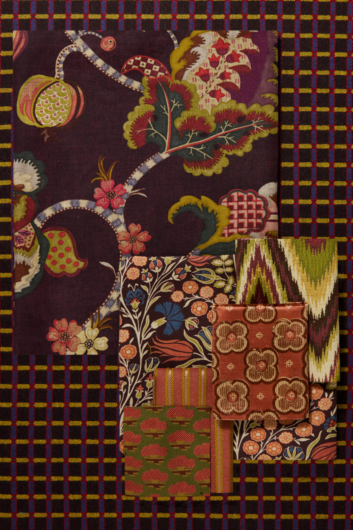 Twill Stripe in Amaranth - Indoor - Image 3