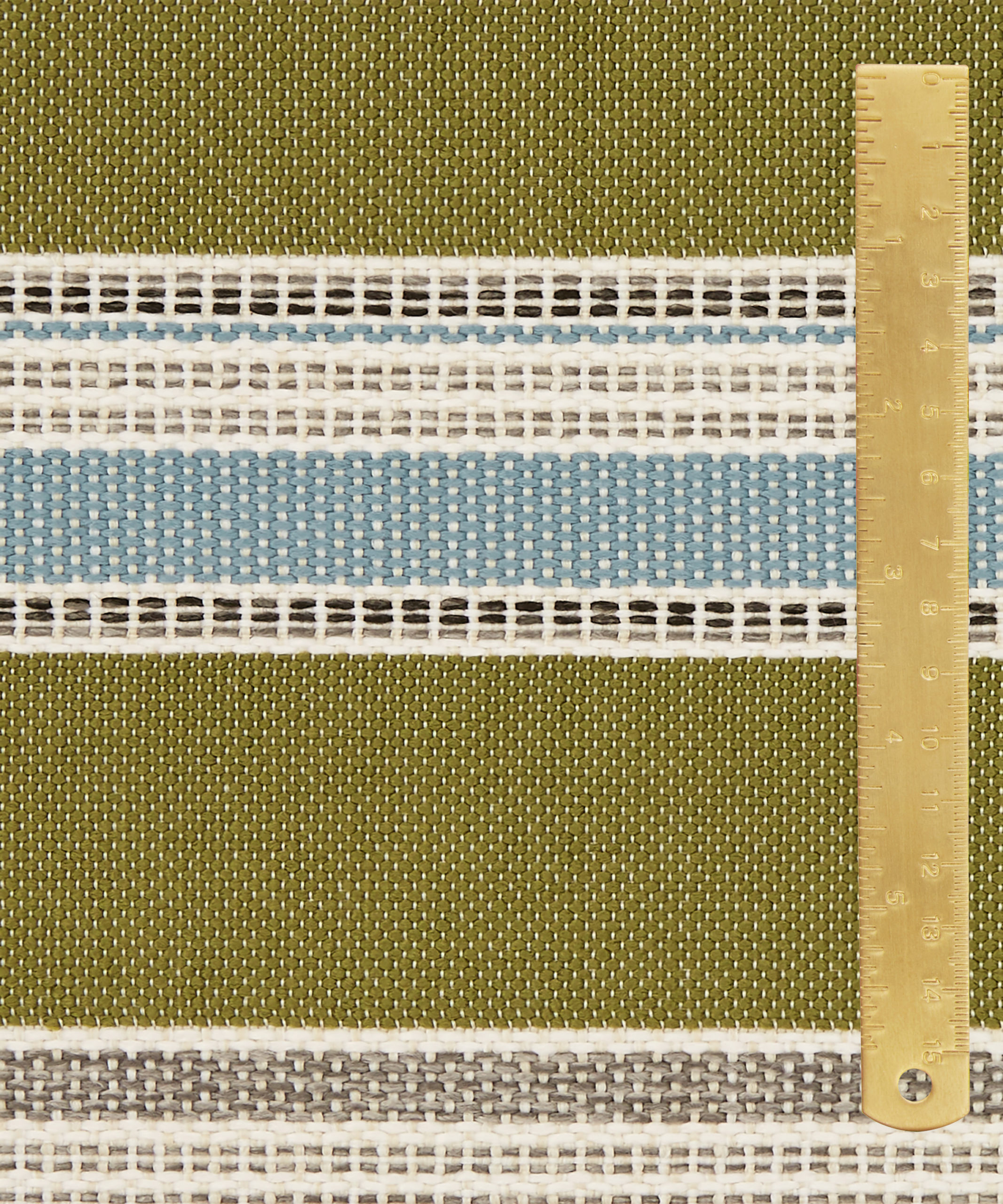 Cabana Stripe Dixster in Pewter - Outdoor | Liberty Fabrics