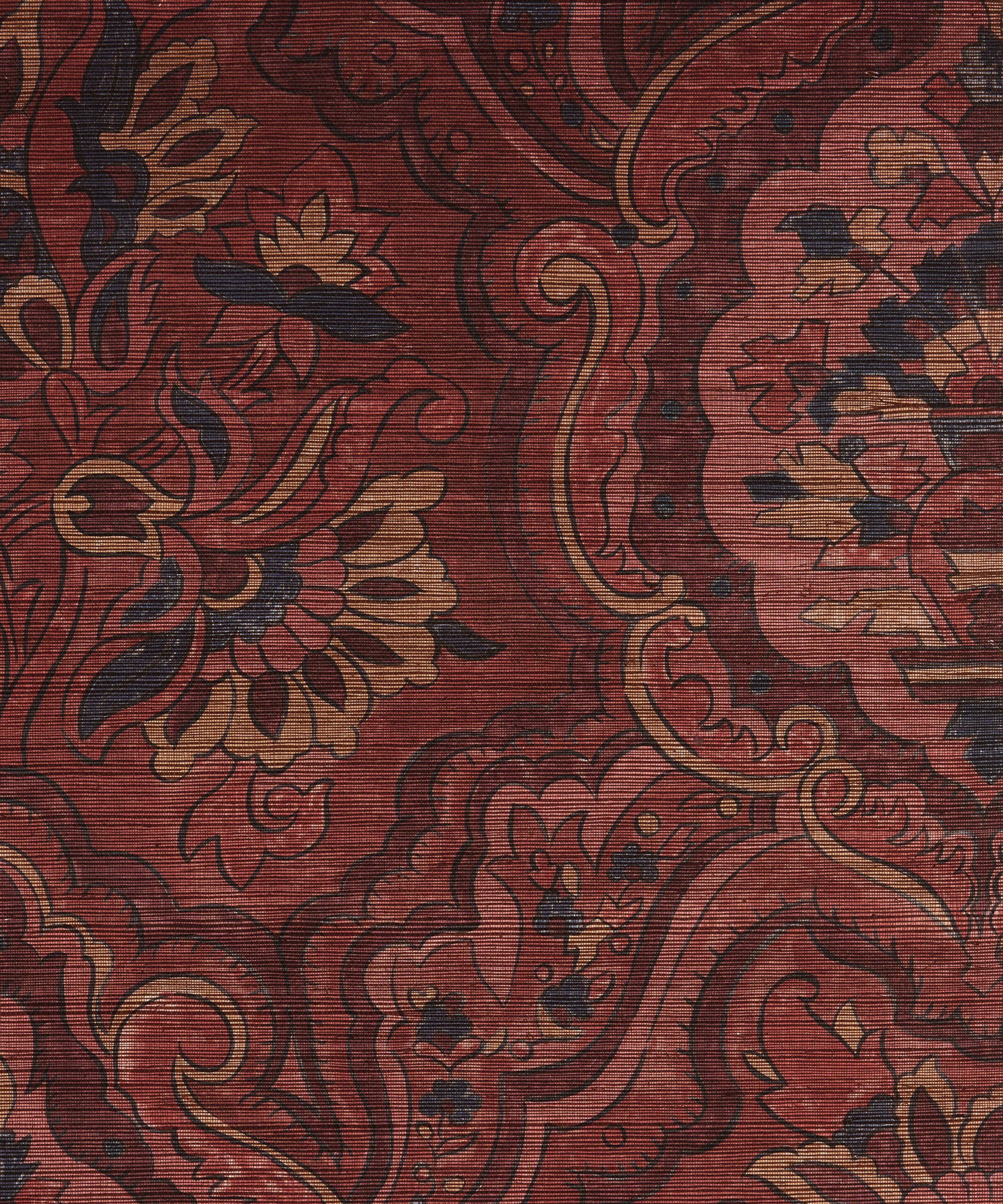 Charlton Wallpaper in Lacquer