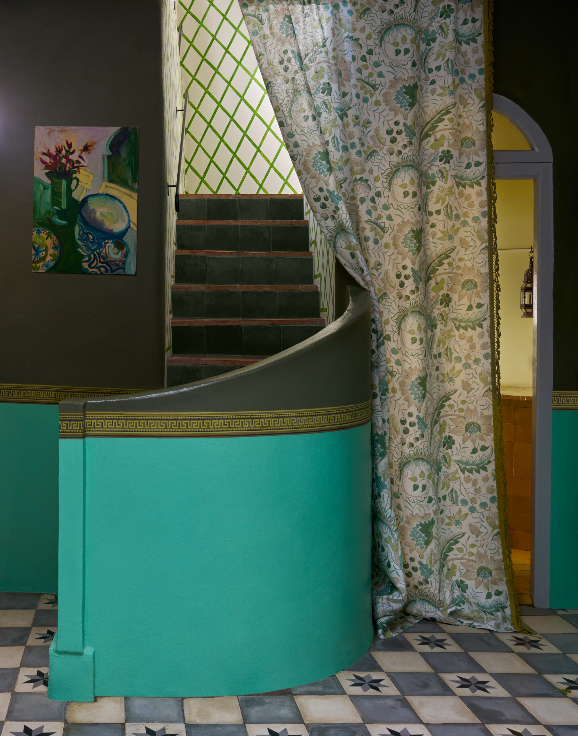 Feather Trail in Jade - Indoor - Image 3