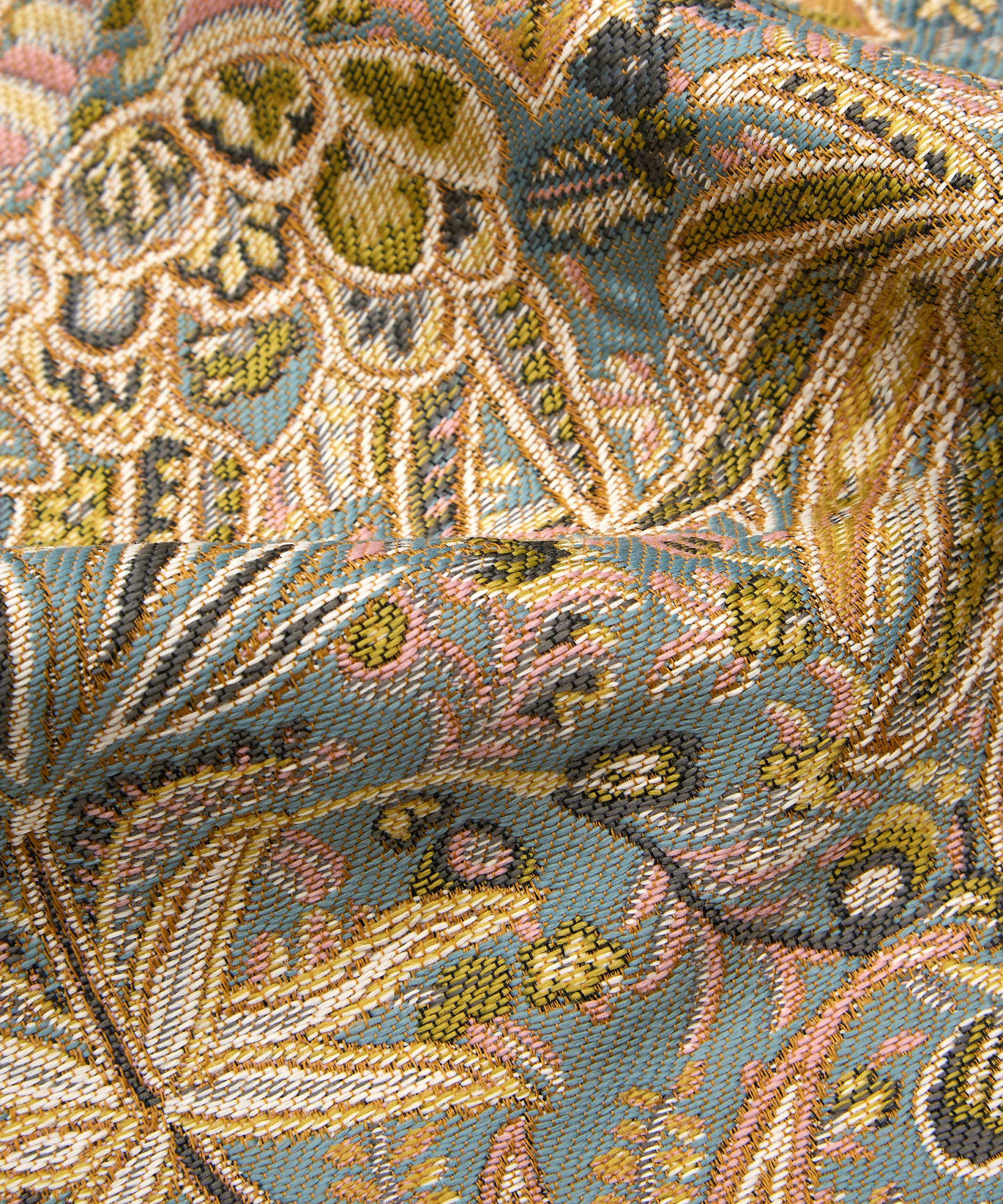 Persian Voyage Jacquard Gatton in Pewter - Outdoor | Liberty Fabrics
