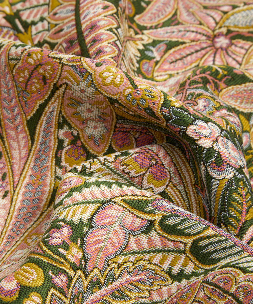 Persian Green Dyed Merc Jacquard
