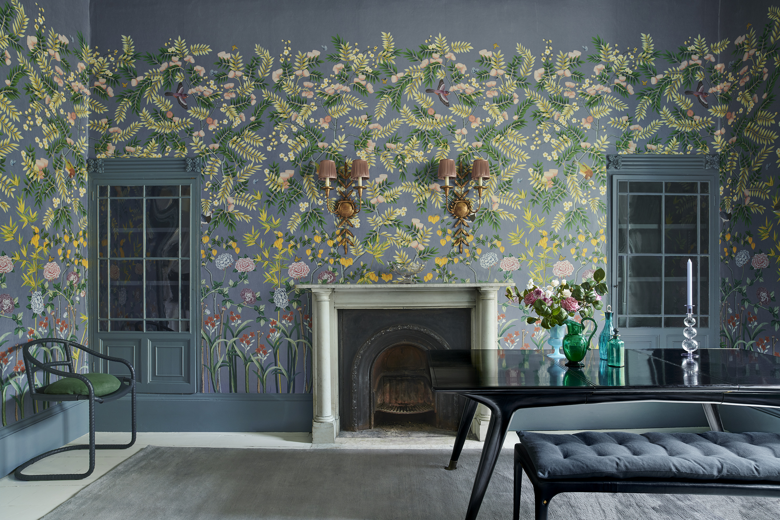 Duncombe in Smalt Blue - Indoor - Image 6