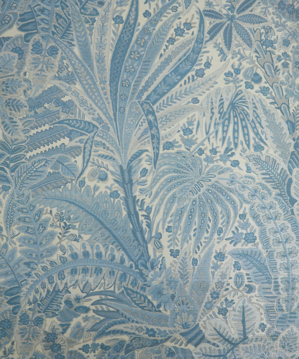 Cypress Voyage Wallpaper in Lapis - Image 4
