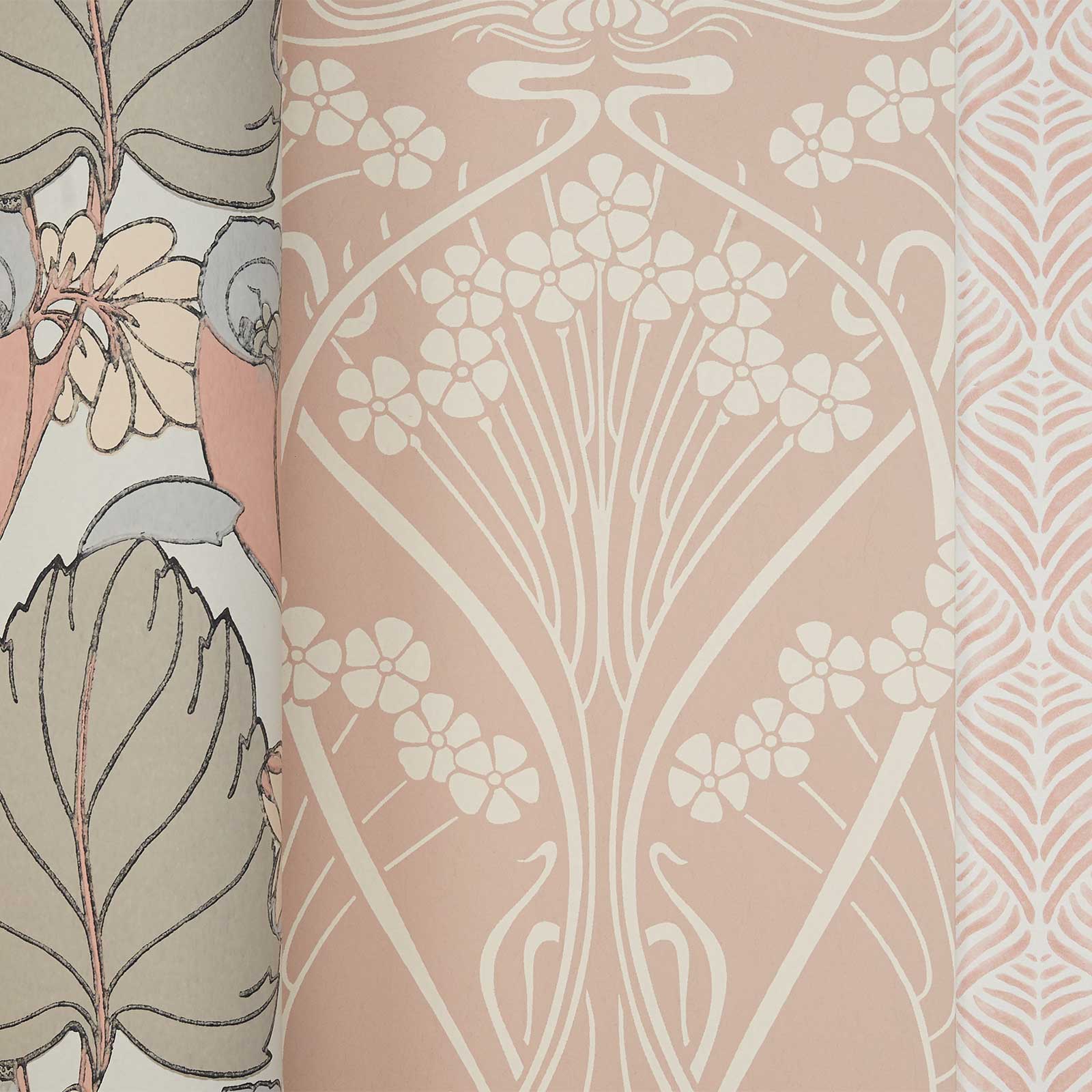 Liberty Interiors Wallpaper - Art Nouveau Lacquer Lifestyle Images