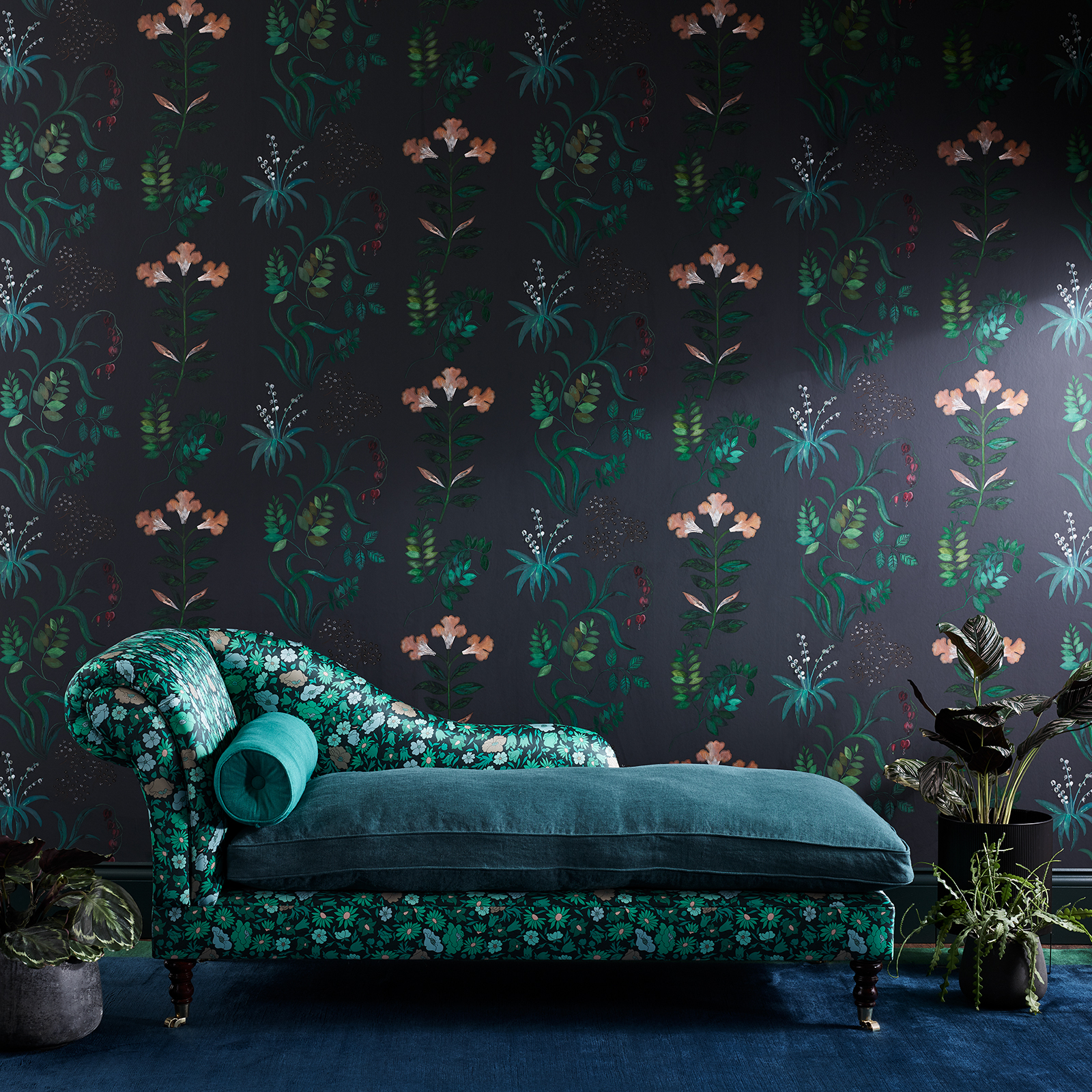 Liberty Interiors Wallpaper - Jade Collection Lifestyle Images