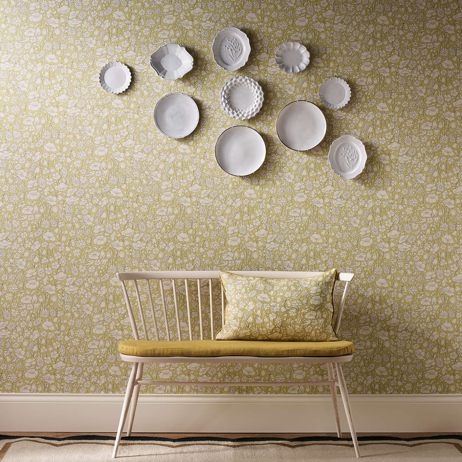 Liberty Interiors Wallpaper - Lapis Collection Lifestyle Images